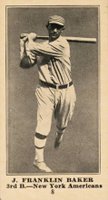 1916 Herpolsheimer Co. #8 J. Franklin Baker Baseball Card