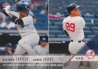 2018 Topps Now  #343 Aaron Judge/Gleyber Torres Baseball Card