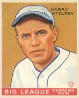 1933 Goudey #170 Harry McCurdy Baseball Card