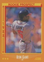 1988 Score #647 Ron Gant Baseball Card