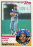 1983 Topps #258 Manny Castillo Baseball Card
