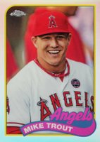 2014 Topps Chrome 1989 Topps Chrome #MT Mike Trout Baseball Card
