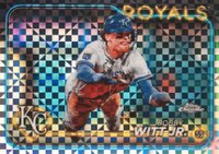 2024 Topps Chrome #120 Bobby Witt Jr. X-Fractor Baseball Card