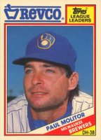 1988 Revco #20 Paul Molitor Baseball Card
