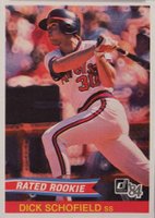1984 Donruss #35 Dick Schofield Jr. Baseball Card