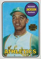 2001 Topps Archives Reprint #59 Reggie Jackson 1969 Reprint Baseball Card