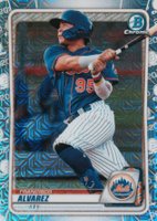 2020 Bowman Chrome Mega Box #BCP198 Francisco Alvarez Baseball Card