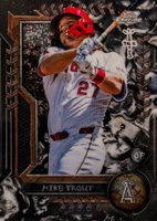 2024 Topps Cosmic Chrome X Cactus Jack #31 Mike Trout Baseball Card