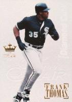 1996 Flair Diamond Cuts #10 Frank Thomas Baseball Card
