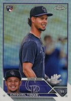 2023 Topps Chrome #106 Ezequiel Tovar SP Baseball Card