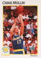 1991 Hoops #72 Chris Mullin Basketball Card