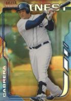 2014 Finest #1 Miguel Cabrera Gold Refractor Baseball Card