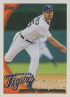 2010 Topps #615 Justin Verlander Baseball Card