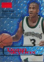 1997 Skybox Premium #238 Stephon Marbury Star Rubies Basketball Card