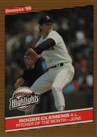 1986 Donruss Highlights #18 Roger Clemens Highlights In White Baseball Card