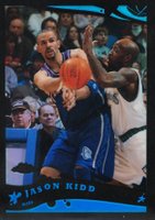 2005 Topps Chrome #32 Jason Kidd Black Refractor Basketball Card