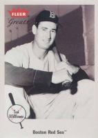 2002 Fleer Greats #9 Ted Williams Baseball Card
