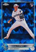 2022 Topps Chrome Update Sapphire Edition #207 George Kirby Baseball Card