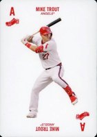 2019 Topps 52-Card Baseball Game # Mike Trout Ace of Cleats Baseball Card