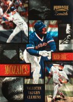 1996 Zenith Mozaics #9 John Valentin/Roger Clemens/Mo Vaughn Baseball Card