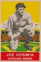 1933 DeLong #20 Joe Vosmik Baseball Card