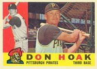 1960 Topps #373 Don Hoak Baseball Card