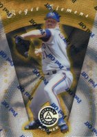 1997 Pinnacle Totally Certified #39 Roger Clemens Platinum Gold Baseball Card