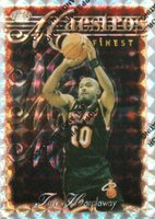 1996 Finest #109 Tim Hardaway Refractor w/Coating Basketball Card