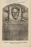 1999 Hall of Fame Autographs # Pie Traynor Artvue Hall of Fame Plaque Baseball Card