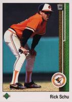 1989 Upper Deck #490 Rick Schu Baseball Card