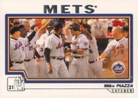 2004 Topps  #31 Mike Piazza Baseball Card