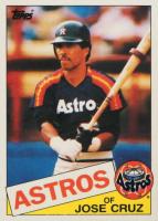 1985 Topps Mini #95 Jose Cruz Baseball Card