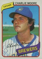 1980 Topps #579 Charlie Moore Baseball Card