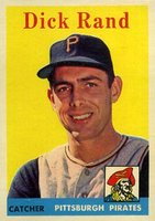 1958 Topps #218 Dick Rand Baseball Card