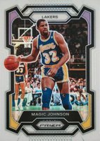2023 Panini Prizm #185 Magic Johnson White Basketball Card