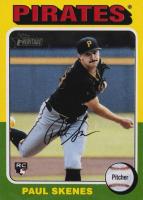 2024 Topps Heritage #594 Paul Skenes Mini Baseball Card