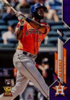 2020 Topps #276 Yordan Alvarez Purple Baseball Card