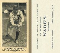 1916 Wares #136 Dode Paskert Baseball Card