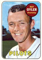 1969 Topps #178 Ray Oyler Baseball Card