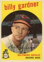 1959 Topps #89 Billy Gardner Baseball Card