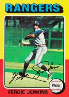 1975 Topps #60 Fergie Jenkins Baseball Card