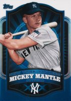 2012 Topps Retail Refractor #MBC1 Mickey Mantle Baseball Card