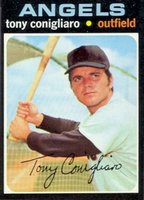 1971 Topps #105 Tony Conigliaro Baseball Card