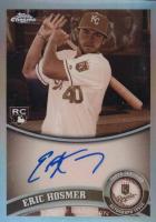 2011 Topps Chrome #170 Eric Hosmer Autograph-Sepia Refractor Baseball Card