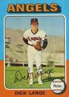 1975 Topps #114 Dick Lange Baseball Card