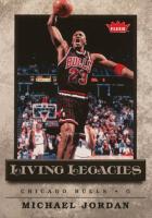 2008 Fleer Living Legacies #LL-10 Michael Jordan Basketball Card