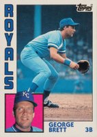 1984 Topps Tiffany #500 George Brett Baseball Card