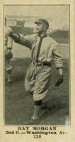 1916 Sporting News #126 Ray Morgan Blank Back Baseball Card