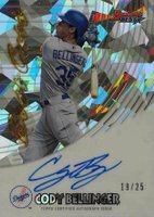 2017 Bowman's Best 1997 Best Cuts #CB Cody Bellinger Autograph-Atomic Refractor Baseball Card