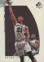 1999 SP Authentic #73 Tim Duncan Basketball Card